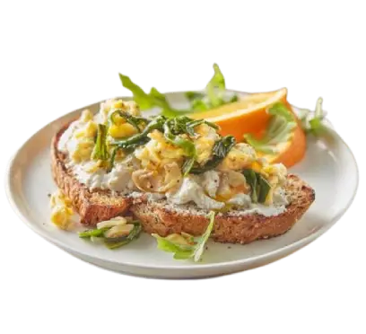 Avocado Scramble Toast