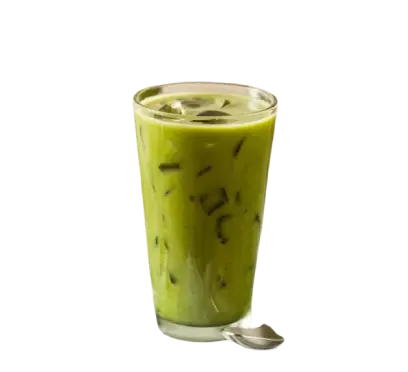 Iced Honey Matcha